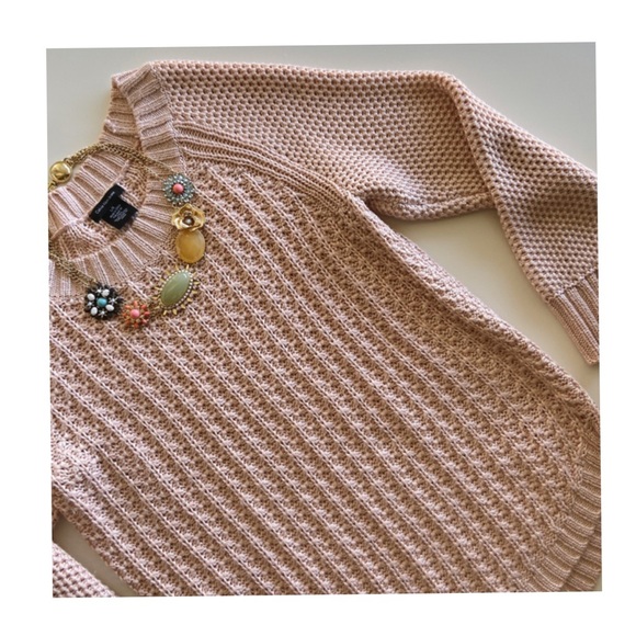 Calvin Klein Jeans Sweaters - Calvin Klein pink blush knit sweater